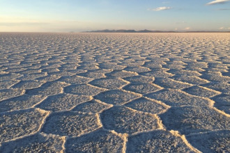 Salt flat Bolivie